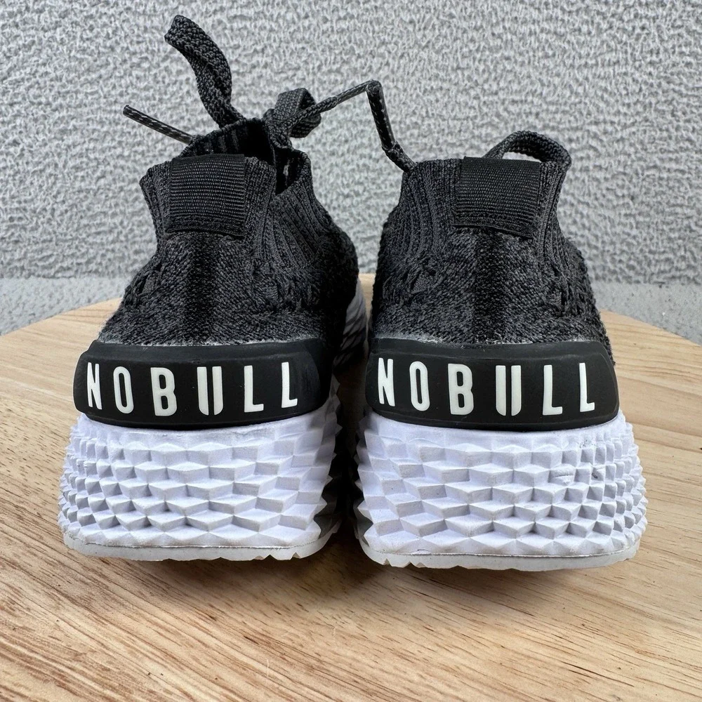Nobull Project Knit Runner Womens Size 7.5 Dark Grey Diamond Mesh Running Shoes